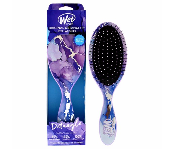 Perie pentru par Wet Brush Original Detangle Professional Violet Skies
