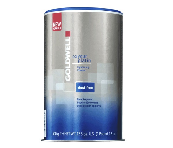 Pudra decoloranta Goldwell Oxycur Platin Dust Free, 500 g