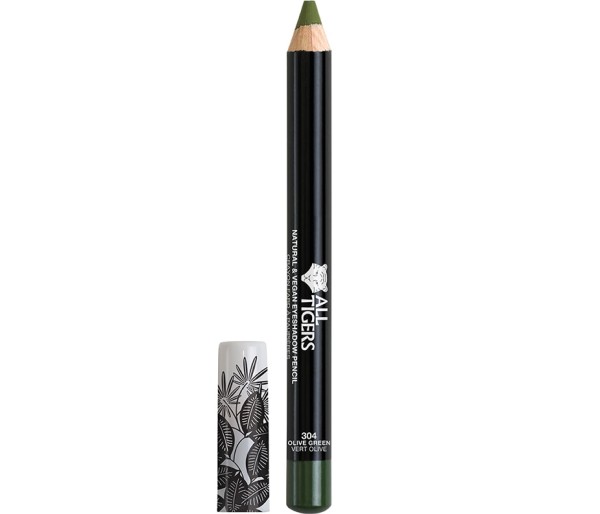 Eyeshadow Pencil Natural & Vegan, Creion de ochi, Nuanta 304 Roar, 3 gr