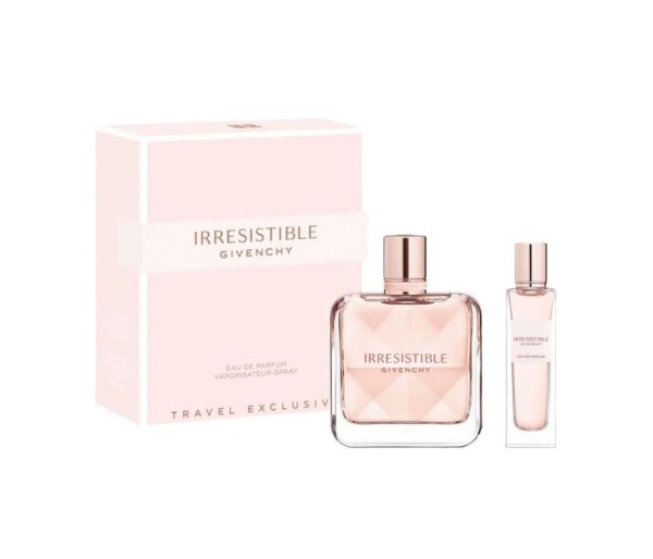 Irresistible, Femei, Set: Apa de parfum 80 ml + Apa de parfum 15 ml