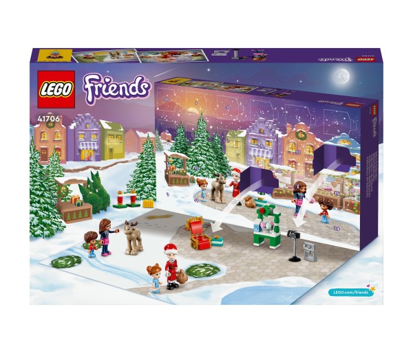 Calendar de Craciun LEGO Friends, 41706, 6+ ani