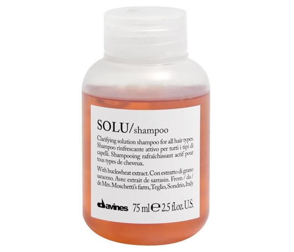 Sampon Davines Solu Clarifying Solution, 75 ml