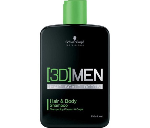 Sampon, Barbati, [3D]MEN Hair & Body, 250 ml
