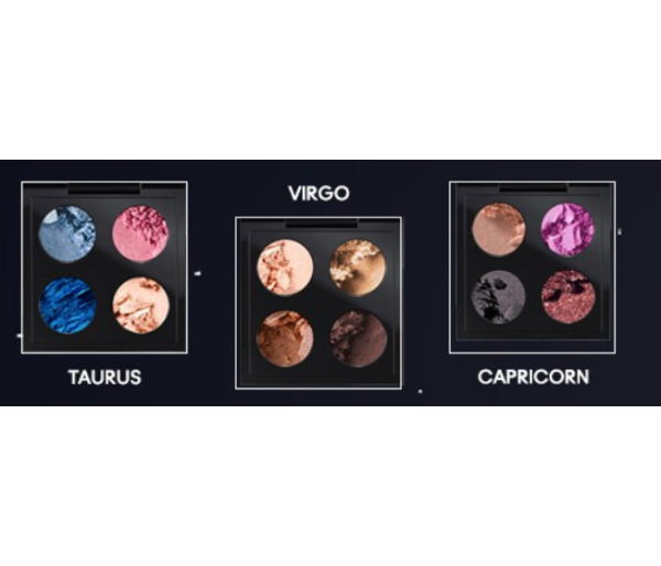 Astrological Pro Colour, Caprice Eye Shadow, Paleta de farduri