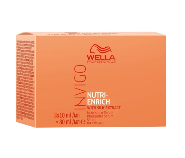 Ser pentru par Wella Professionals Invigo Nutri-Enrich, 8x10 ml