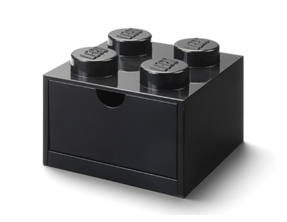 Sertar de birou LEGO 2x2 negru, 4+ ani 5711938031909