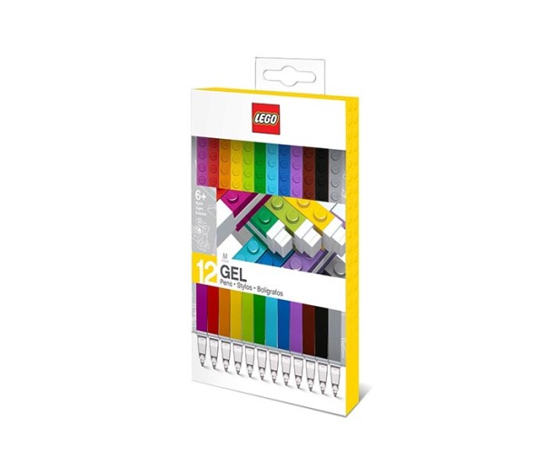 Set 12 pixuri cu gel LEGO, 51639, 6+ ani