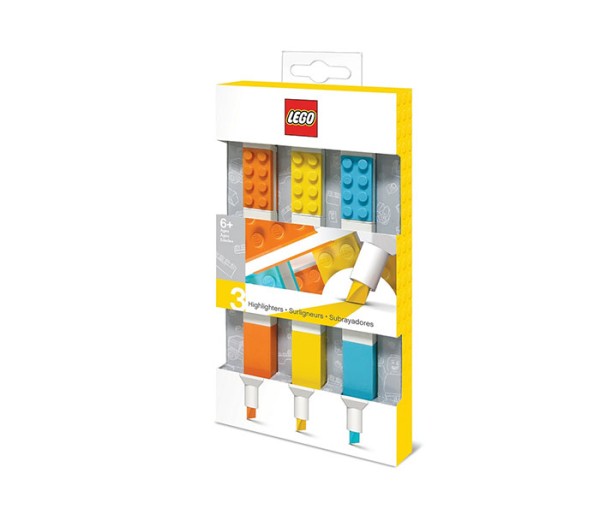 Set 3 markere LEGO, 51685