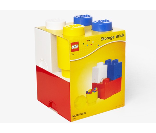 Set 4 cutii depozitare LEGO, 4+ ani