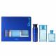 Set Blue Gift, Barbati: Apa de parfum, 90 ml + Apa de colonie, 90 ml + Deodorant, 200 ml