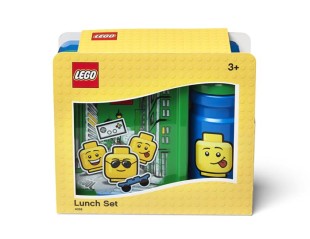 Set pentru pranz LEGO Iconic albastru-verde, 40581724, 4+ ani 5711938030445