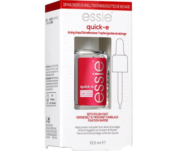 Solutie pentru uscare rapida Essie Quick-E, 13.5 ml