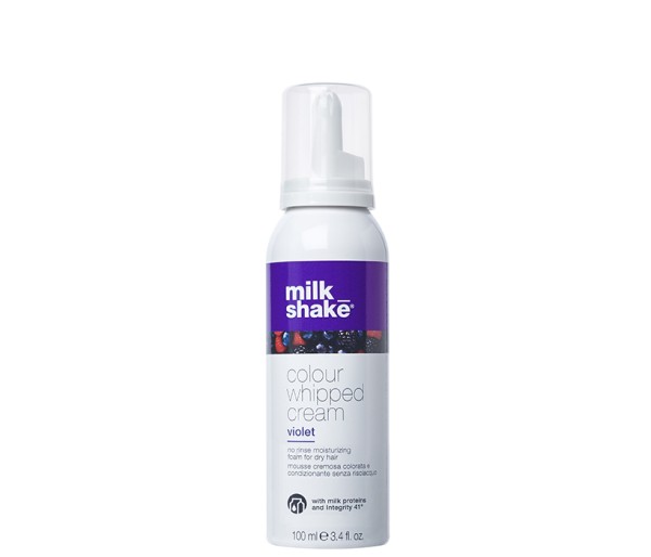 Spuma nuantatoare Milk Shake Colour Whipped Cream Violet, 100 ml