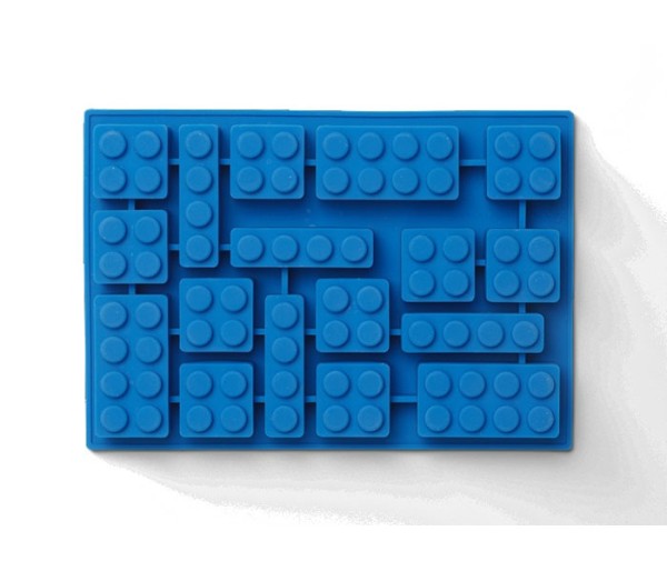 Tava cuburi de gheata LEGO - Albastru, 5+ ani