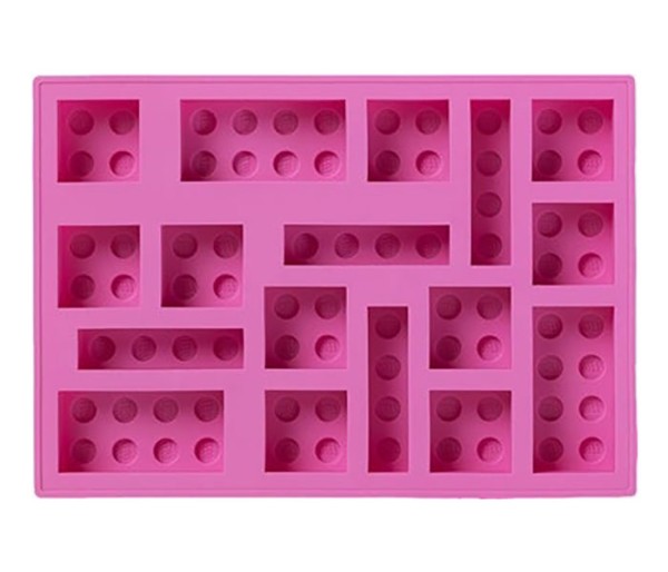 Tava cuburi de gheata LEGO - Roz, 5+ ani