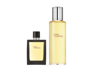 Terre D`Hermes, Barbati, Set: Apa de parfum 30 ml + Apa de parfum refill 125 ml 3346130009849