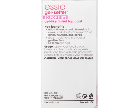 Top Coat Essie Gel Setter Pink, 13.5 ml 30140264