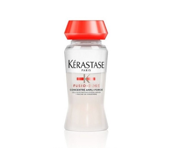Tratament concentrat pentru par slabit Kerastase Fusio-Dose Ampli-Force, 10x12 ml