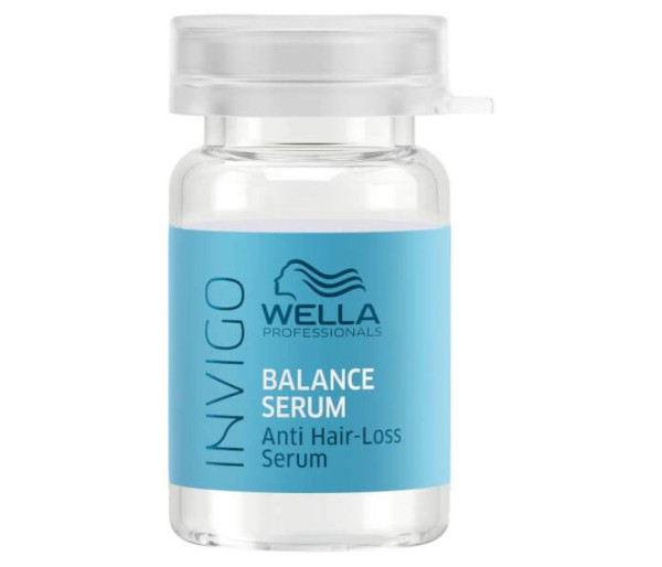 Tratament pentru par anti-cadere Wella Professionals Invigo Balance Serum, 8x6 ml