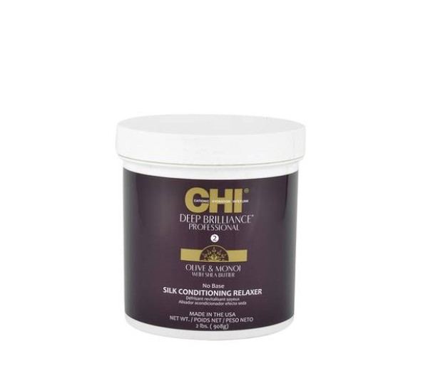 Tratament pentru par Chi Deep Brilliance Olive & Monoi No.2 Relaxer, 908 g