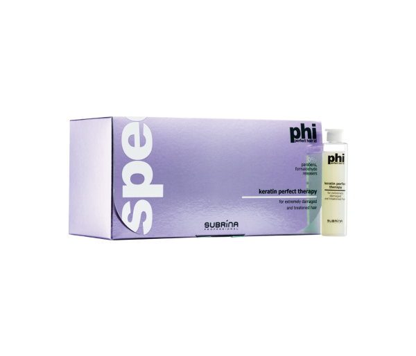Tratament pentru par Subrina Professional Phi Special Keratin Perfect Therapy, 10x13 ml
