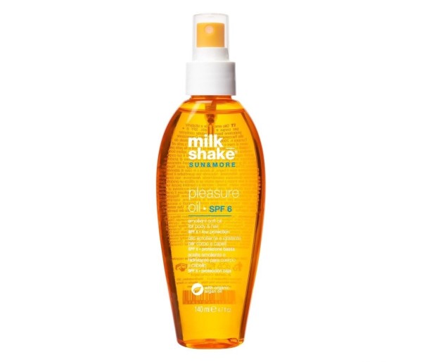 Ulei pentru corp si par Milk Shake Sun & More Pleasure SPF 6, 140 ml