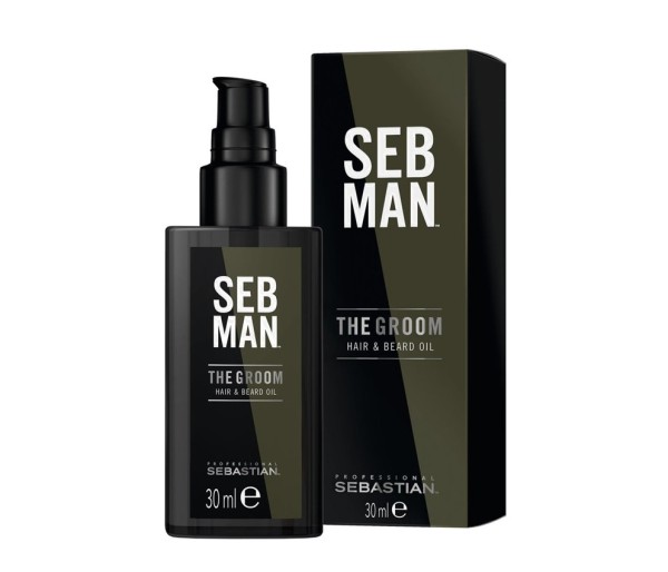 Ulei pentru par si barba Sebastian Professional SebMan The Groom, 30 ml