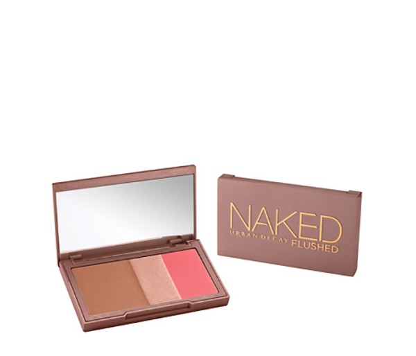 Naked Flushed Streak, Paleta pentru contur: Bronzer, Highlighter & Blush