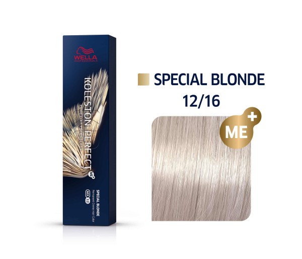 Vopsea permanenta Wella Professionals Koleston Perfect 12/16, Blond Special Cenusiu Violet, 60 ml