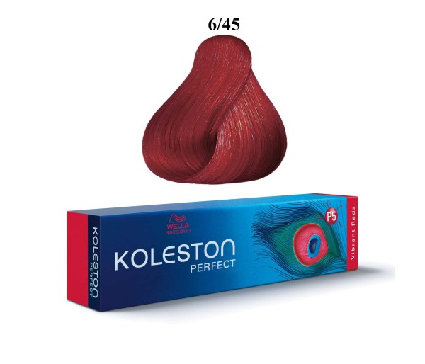 Vopsea permanenta Wella Professionals Koleston Perfect 6/45, 60 ml