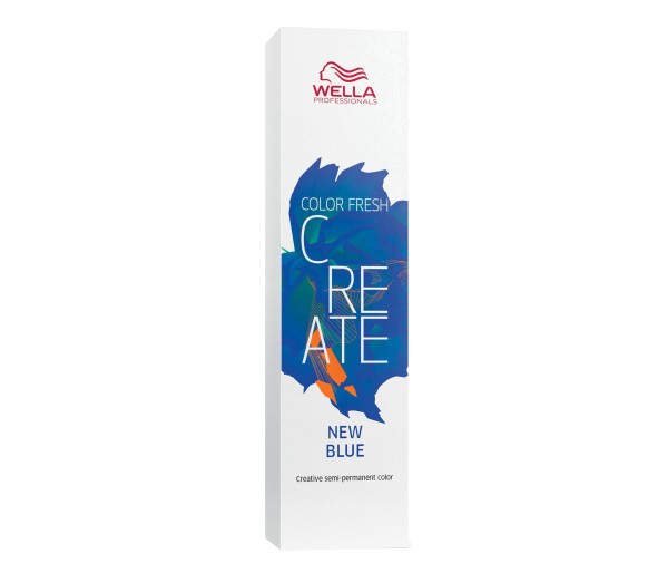Vopsea semipermanenta Wella Professionals Color Fresh Create New Blue, 60 ml