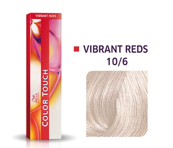 Vopsea semipermanenta Wella Professionals Color Touch 10/6, Blond Luminos Deschis Violet, 60 ml