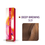 Vopsea semipermanenta Wella Professionals Color Touch 7/7, Blond Mediu Castaniu, 60 ml