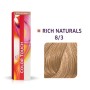 Vopsea semipermanenta Wella Professionals Color Touch 8/3, Blond Deschis Auriu, 60 ml