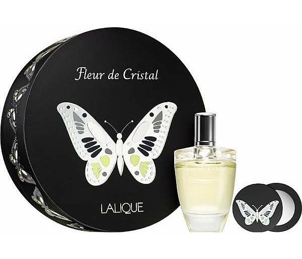 Fleur de Cristal, Femei Set: Apa de parfum 100 ml + Oglinda